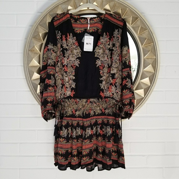 ❌SOLD❌Free People Moonlight Drive Mini Dress  NWT - Picture 4 of 6